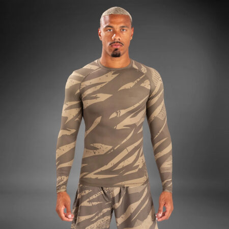 Performance Long Sleeve Rashguard - Desert Camo