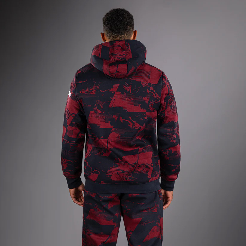 Zenith Men’s Custom Pullover Hoodie – Burgundy | Premium Streetwear Fully Customizable Pullover Hoodie - Image 2