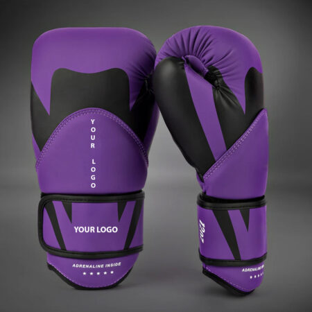 Challenger 4.0 Custom Boxing Gloves – Dark Purple | Professional Training & Sparring Gloves