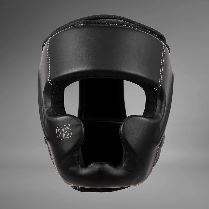 Custom Boxing Headgear – Impact Evo Black Professional Protection - Image 2