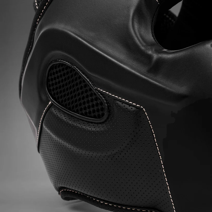 Custom Boxing Headgear – Impact Evo Black Professional Protection - Image 4