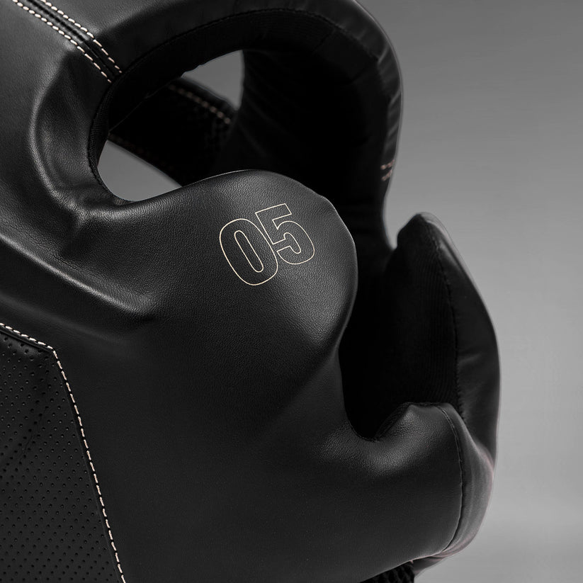 Custom Boxing Headgear – Impact Evo Black Professional Protection - Image 6