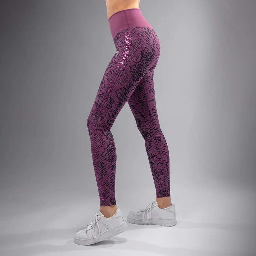 Venam Amazonia Customize Women’s Full-Length Leggings – Purple - Image 2