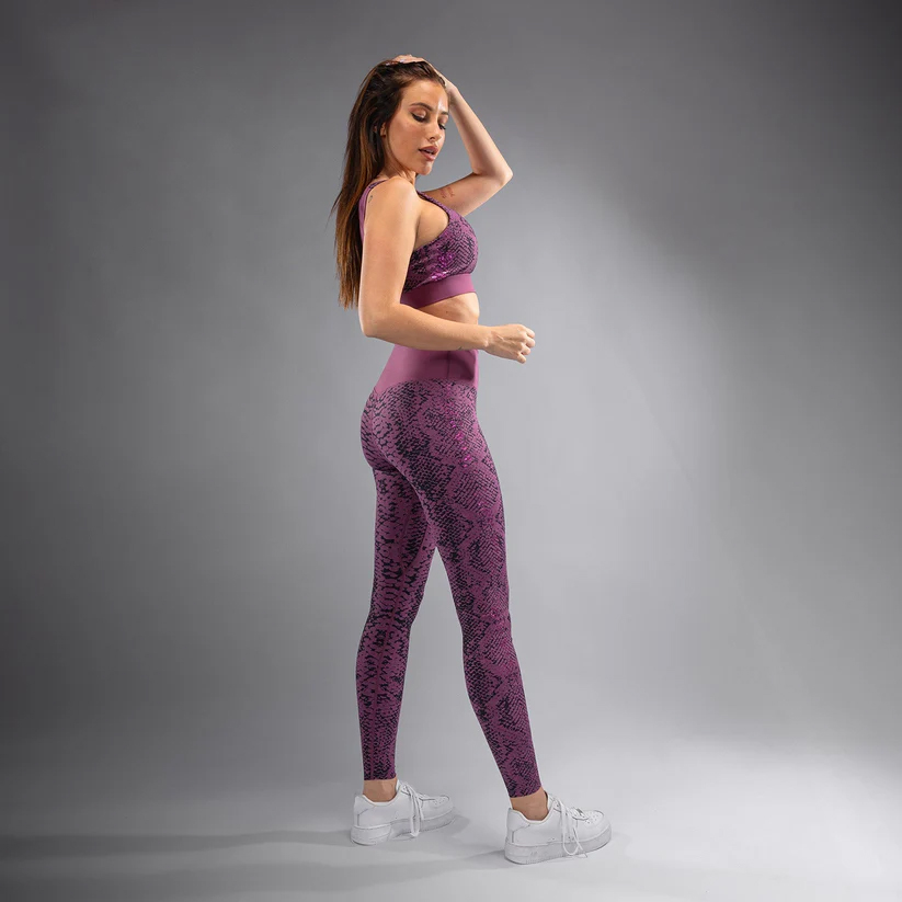 Venam Amazonia Customize Women’s Full-Length Leggings – Purple - Image 4