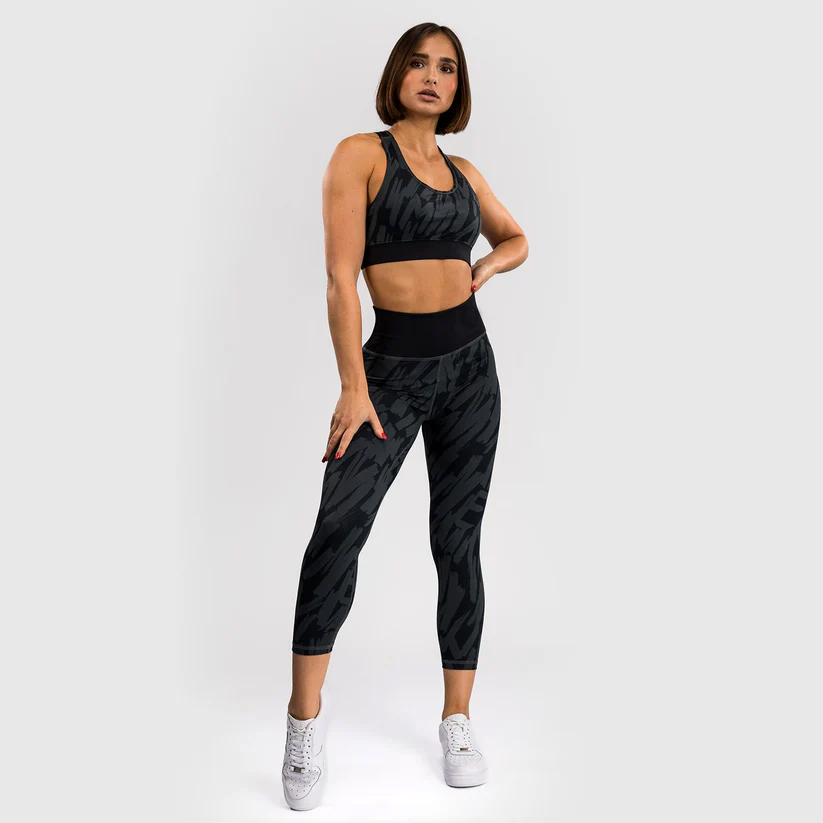 Graffiti by Venam – Custom Women’s Full-Length Leggings – Urban Charcoal