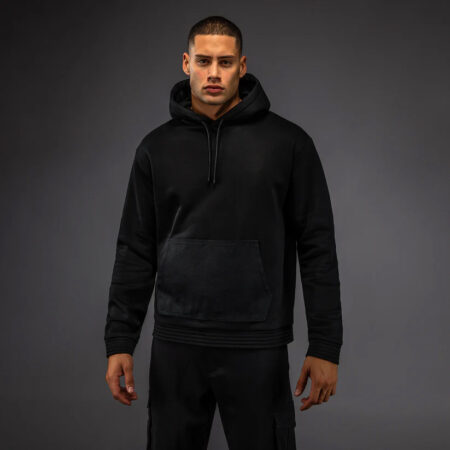 Custom Urban GI Men’s Pullover Hoodie – Black | Premium Custom Streetwear Hoodie